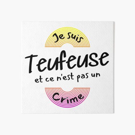 Teufeuse Art Board Prints Redbubble