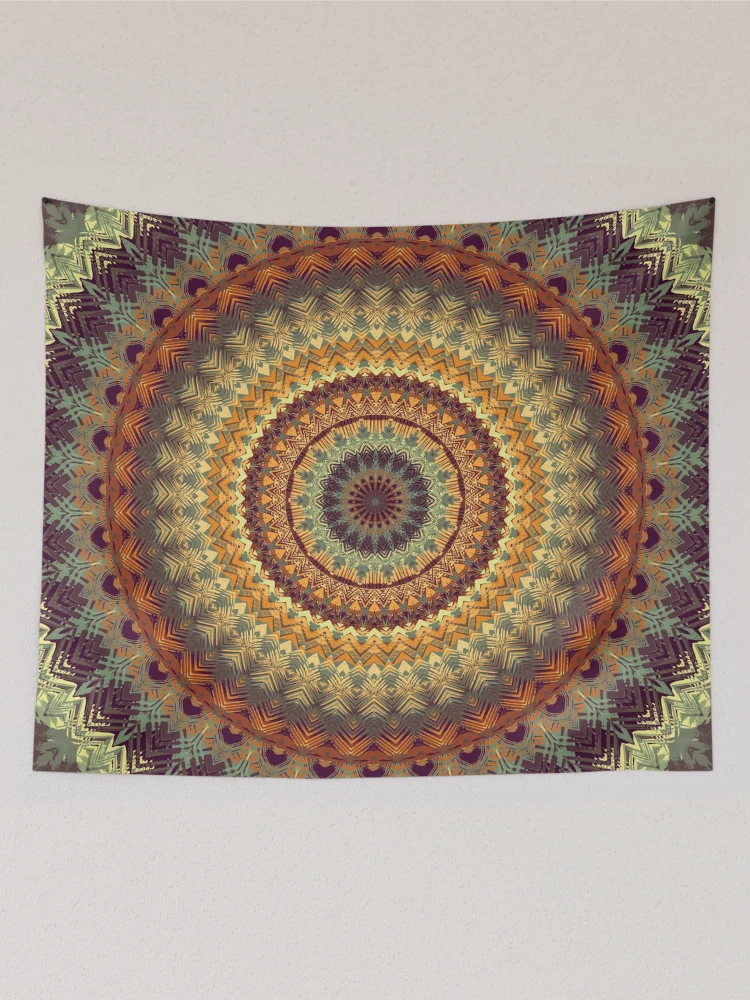 Thumbnail 2 of 3, Tapestry, Mandala 83 designed and sold by Mandala Of Life.