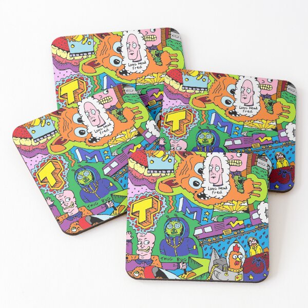 Item preview, Colourful Cartoon Collage designed and sold by Tony Milsom.