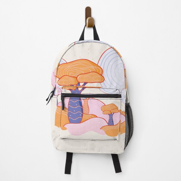 Item preview, Kawaii anime space trees | Orange and pink designed and sold by Lena Morf.