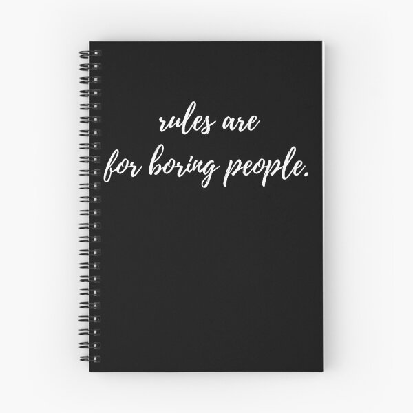 Item preview, Rules are for Boring People designed and sold by MyQueendom.