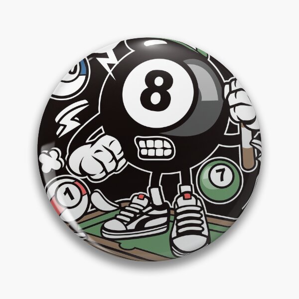 Aperçu de l'œuvre Billard 8 Boules créée et vendue par obviouslogic.