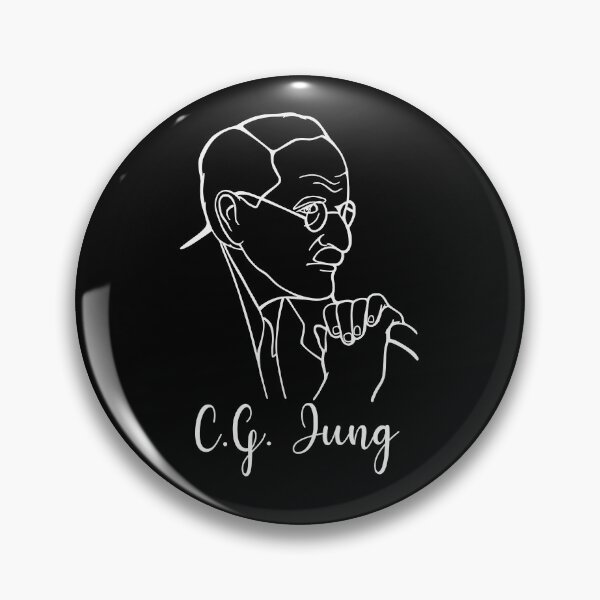 Item preview, Carl Gustav Jung Portrait - Jungian Psychology Teacher - Typography Edition designed and sold by isstgeschichte.