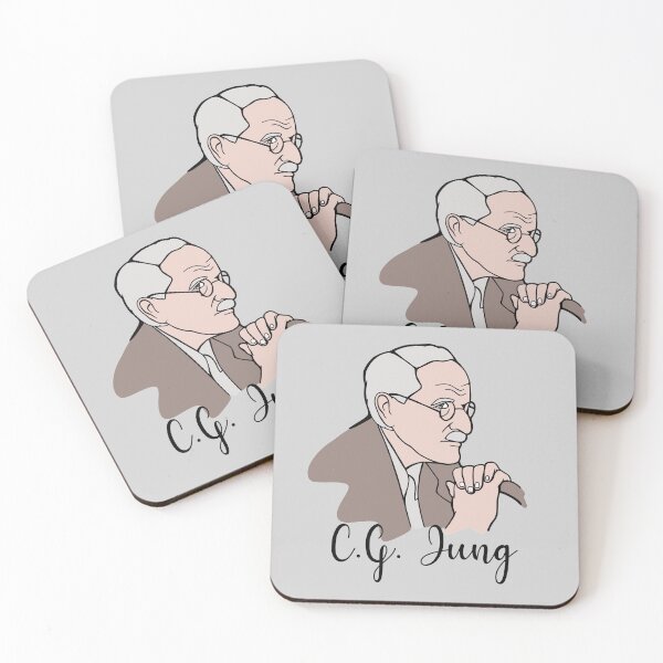 Item preview, Carl Gustav Jung Portrait - Jungian Psychology Teacher - Color Typography Edition designed and sold by isstgeschichte.