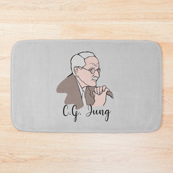Item preview, Carl Gustav Jung Portrait - Jungian Psychology Teacher - Color Typography Edition designed and sold by isstgeschichte.