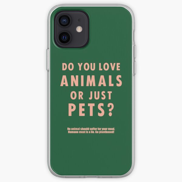 Do You Love Animals Or Just Pets? iPhone Soft Case