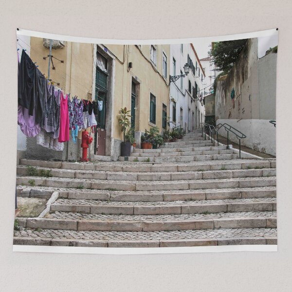 Item preview, The Ups And Downs Of Alfama - 5 © designed and sold by © Hany G. Jadaa © Prince John Photography.
