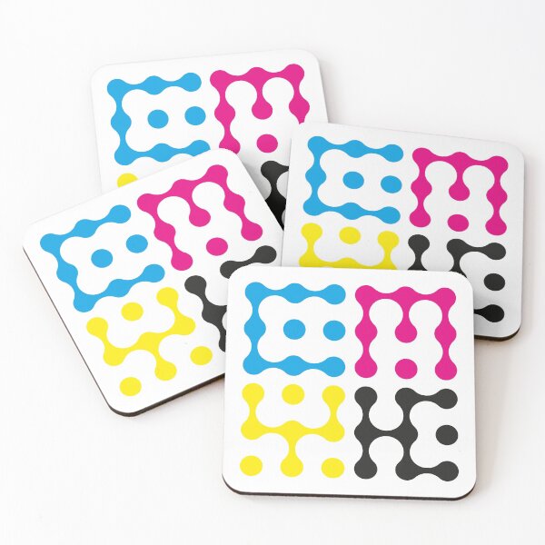 Item preview, CMYK Metaball Typography designed and sold by John Uttley.