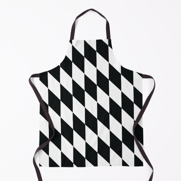 Item preview, Checkered Rhomboids "White-Black" designed and sold by MHich.