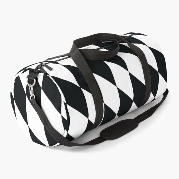 Item preview, Checkered Rhomboids "White-Black" designed and sold by MHich.