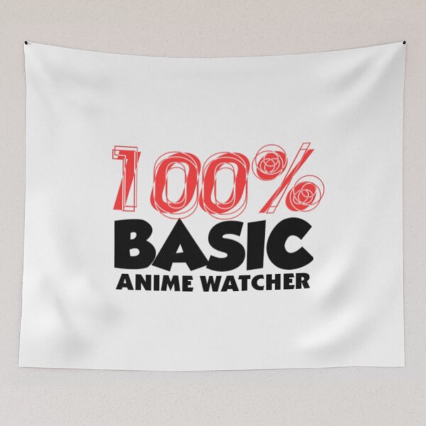 Item preview, 100% BASIC ANIME WATCHER|OTAKU LIFE CYCLE FUNNY| designed and sold by Kawabijutsu21.
