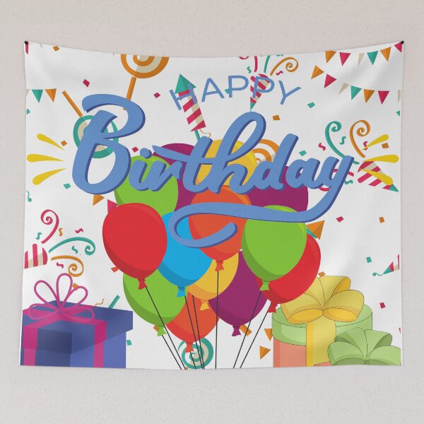 Item preview, happy birthday - greeting card designed and sold by bahicharafe.