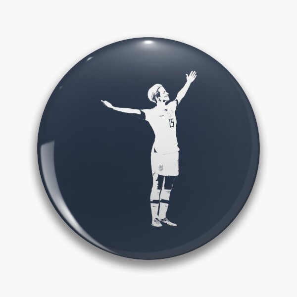 Item preview, Megan Rapinoe The Victory Pose  White Stencil  designed and sold by halilkarasu.