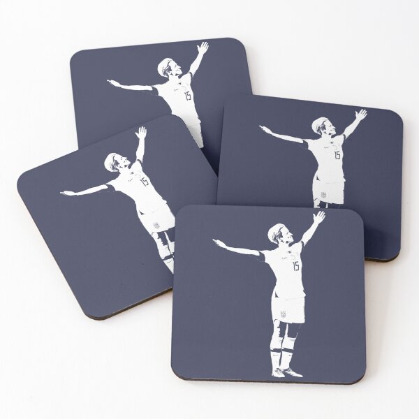 Item preview, Megan Rapinoe The Victory Pose  White Stencil  designed and sold by halilkarasu.