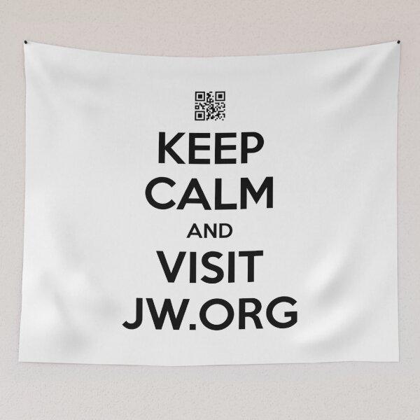 Item preview, Keep Calm and Visit JW.ORG designed and sold by KA DESIGNS.