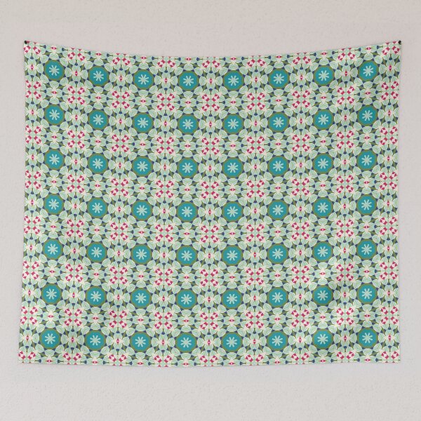 Item preview, Modern Flower Pattern Artwork 08 Color 01 designed and sold by Stefanie Boike.