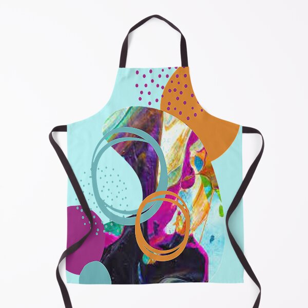 Item preview, Aesthetic Vibrant Circles Abstract art, graphic psychedelic abstract art, trippy graphic psychedelic arte abstracto designed and sold by Adri Barnard.