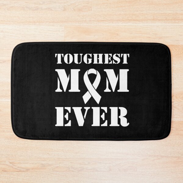 Item preview, Lung Cancer Toughest Mom Support designed and sold by BibiTeeDesign.