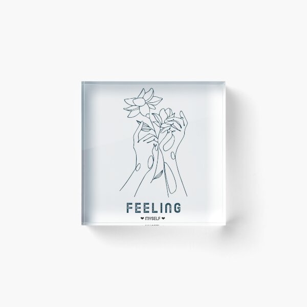 Item preview, Feeling Myself One Line Design designed and sold by WildGinger-.