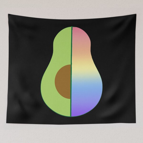 Item preview, Cute Avocado Xenogender Flag designed and sold by -Gedwolcraeft-.