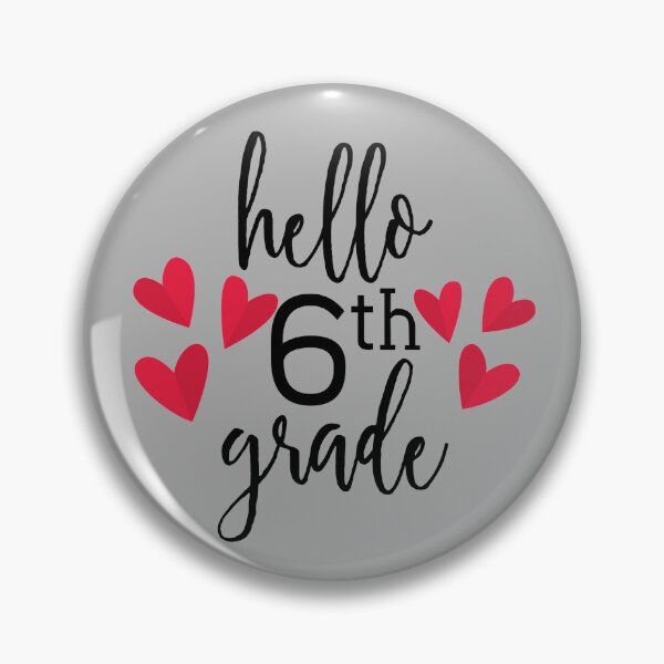 Item preview, Hello 6th Grade Back To School New Sixth Grade Student Gift Gear designed and sold by DynamicDesign.