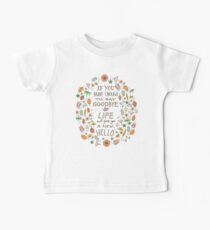 Hello Goodbye Baby Tee