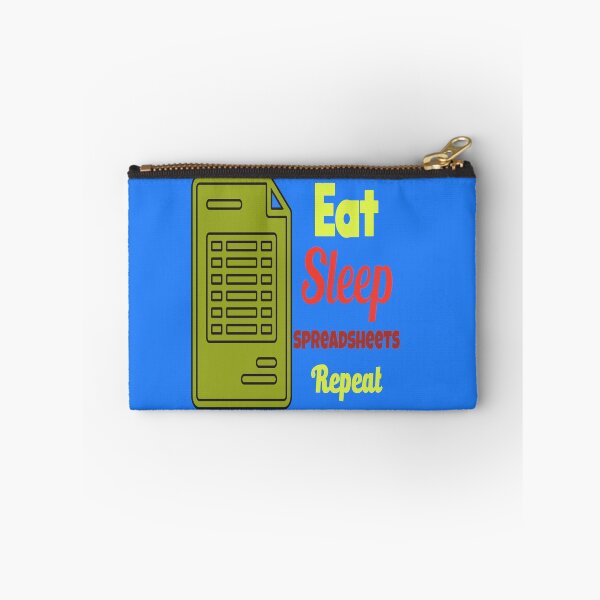 Item preview, eat sleep spreadsheets repeat funny accountant  designed and sold by youfteen.