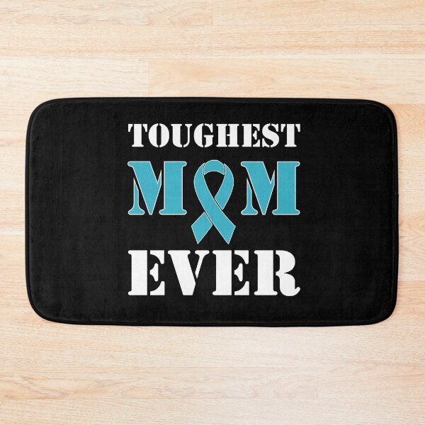 Item preview, Ovarian Cancer Toughest Mom Support designed and sold by BibiTeeDesign.