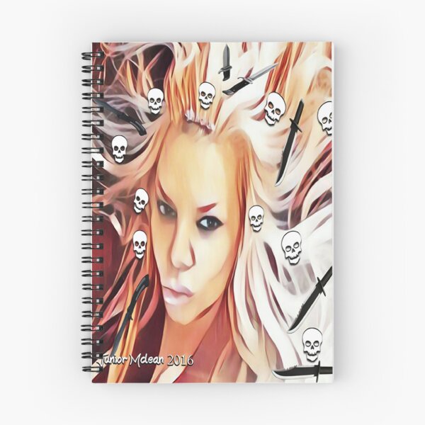 Item preview, The Real Book Babes love for Skulls & Knives designed and sold by Junior's Digital Designs.