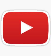 Youtube Play Button Sticker