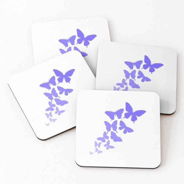 Item preview, Cluster of Purple And Lilac Butterflies Design. designed and sold by Fiftyandfab.