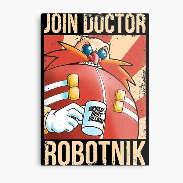 Dr Eggman Wall Art for Sale