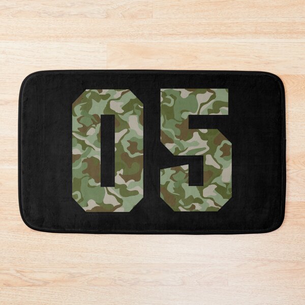Item preview, Army Camouflage Number Five Soldiers Lucky Number 5 designed and sold by Urosek.