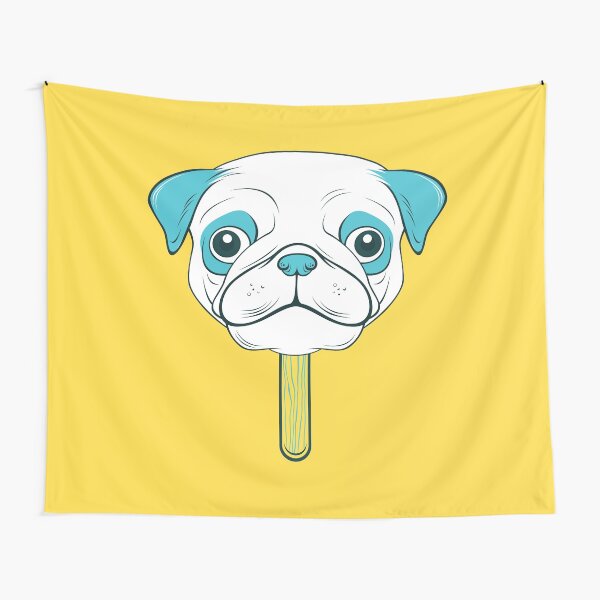 Pugsicle Tapestry