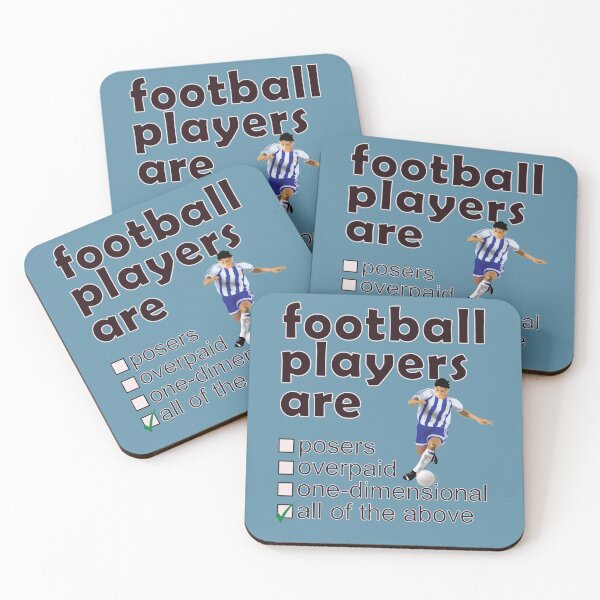 Item preview, Footballers Are Posers Overpaid One-dimensional - Professions We Hate designed and sold by DerekJSmith.