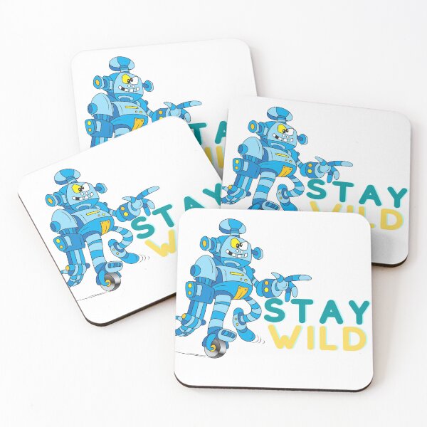 Item preview, Robot Stay Wild Animation Stay Crazy Strange designed and sold by DaniVi.