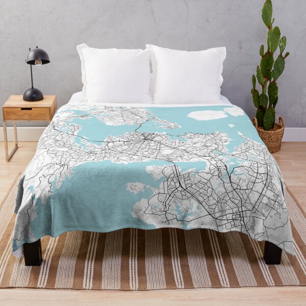 Item preview, Auckland City Map of New Zealand - Circle designed and sold by deMAP.
