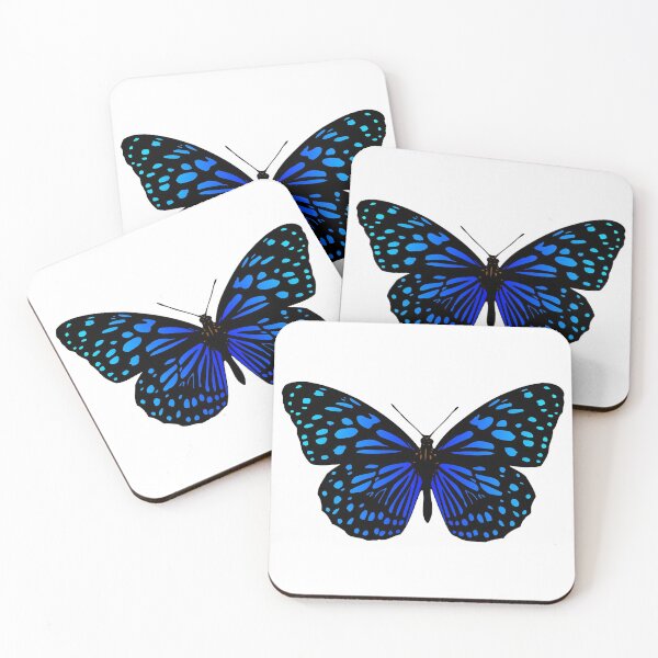 Item preview, Blue Butterfly Design. designed and sold by Fiftyandfab.