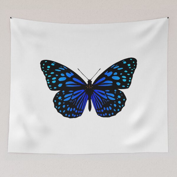 Item preview, Blue Butterfly Design. designed and sold by Fiftyandfab.