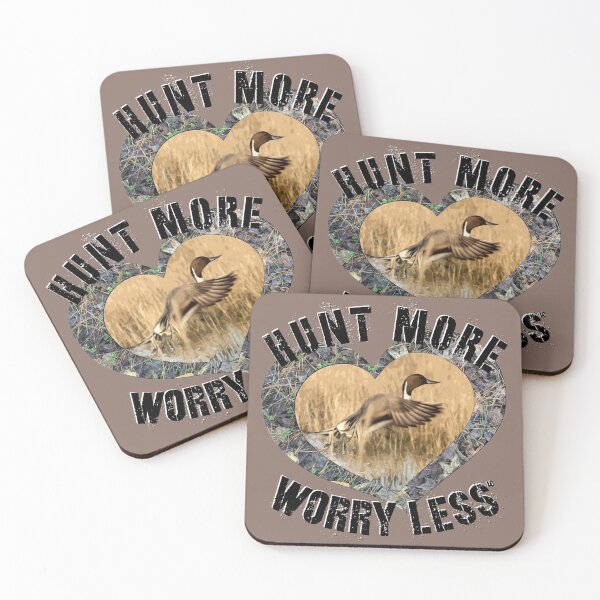 Item preview, Hunt More, Worry Less Duck Hunting Design designed and sold by LifeCrush.