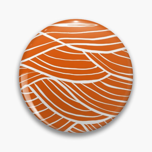 Artikelvorschau, Orange Welle, die abstraktes Muster der optischen Täuschung zeichnet entworfen und verkauft von bubblyshades.