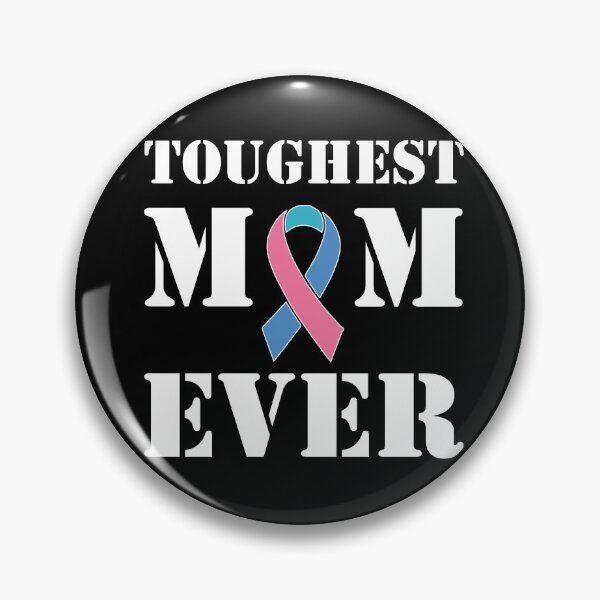 Item preview, Thyroid Cancer Toughest Mom Support designed and sold by BibiTeeDesign.