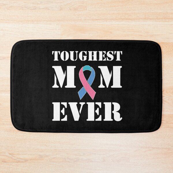 Item preview, Thyroid Cancer Toughest Mom Support designed and sold by BibiTeeDesign.