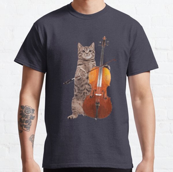 Cello Cat - Meowsicians Classic T-Shirt