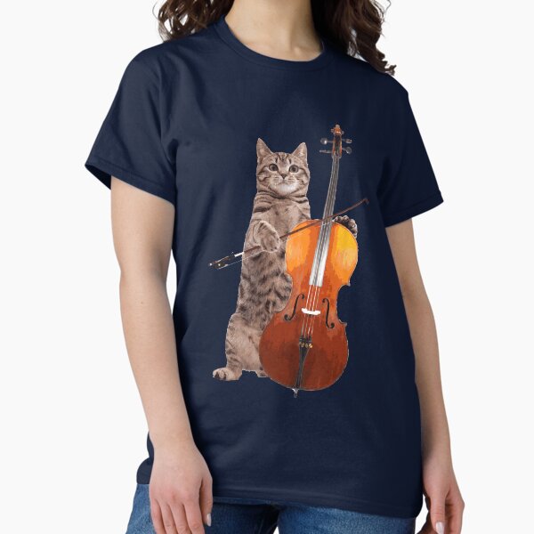 Item preview, Cello Cat - Meowsicians designed and sold by StrawberryMo.