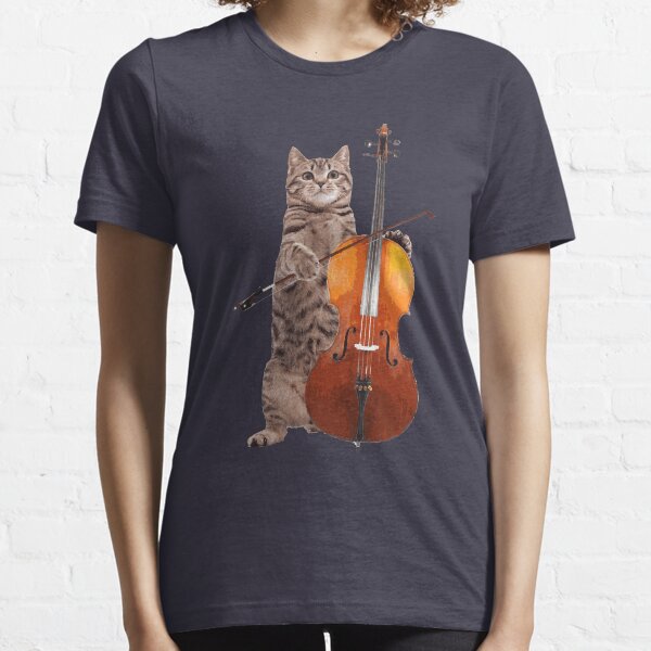 Cello Cat - Meowsicians Essential T-Shirt