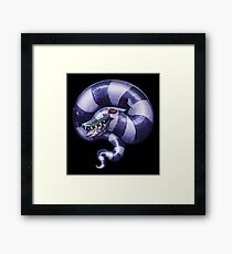 Sleeping Sandworm Framed Print