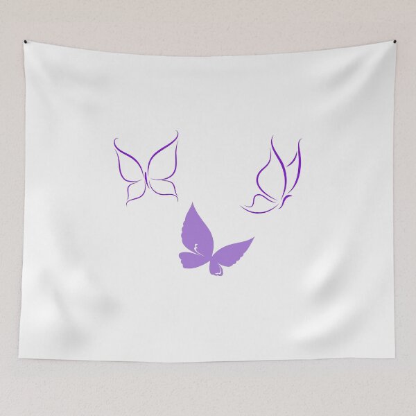 Item preview, Purple Butterfly Design. designed and sold by Fiftyandfab.
