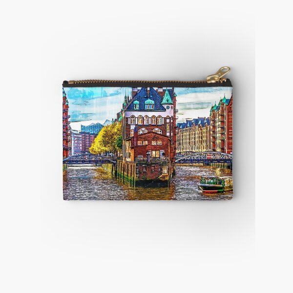 Aperçu de l'œuvre Point de repère de Hambourg Wasserschloss, Allemagne. créée et vendue par Newlander90.