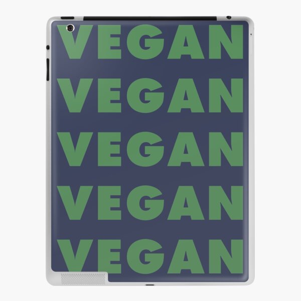 Vegan Vegan Vegan Vegan iPad Skin